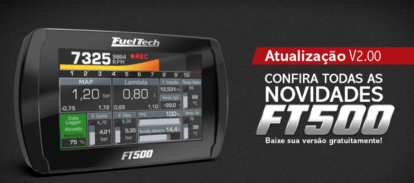Nova atualização para FT500 v2.00!