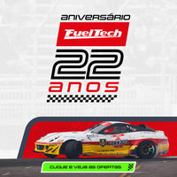 Promoção de Aniversário FuelTech 22 Anos: ofertas com até 50% de desconto.