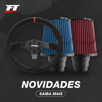 FuelTech lança volantes em parceria com a Lotse e apresenta novas cores da linha FT Air Filter Street