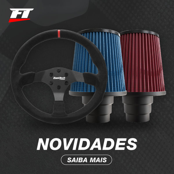FuelTech lança volantes em parceria com a Lotse e apresenta novas cores da linha FT Air Filter Street
