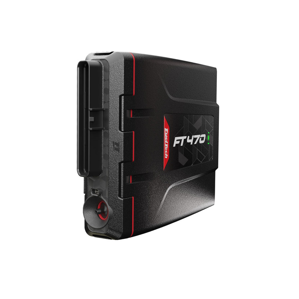 FT470 - vista lateral com conector e porta MAP